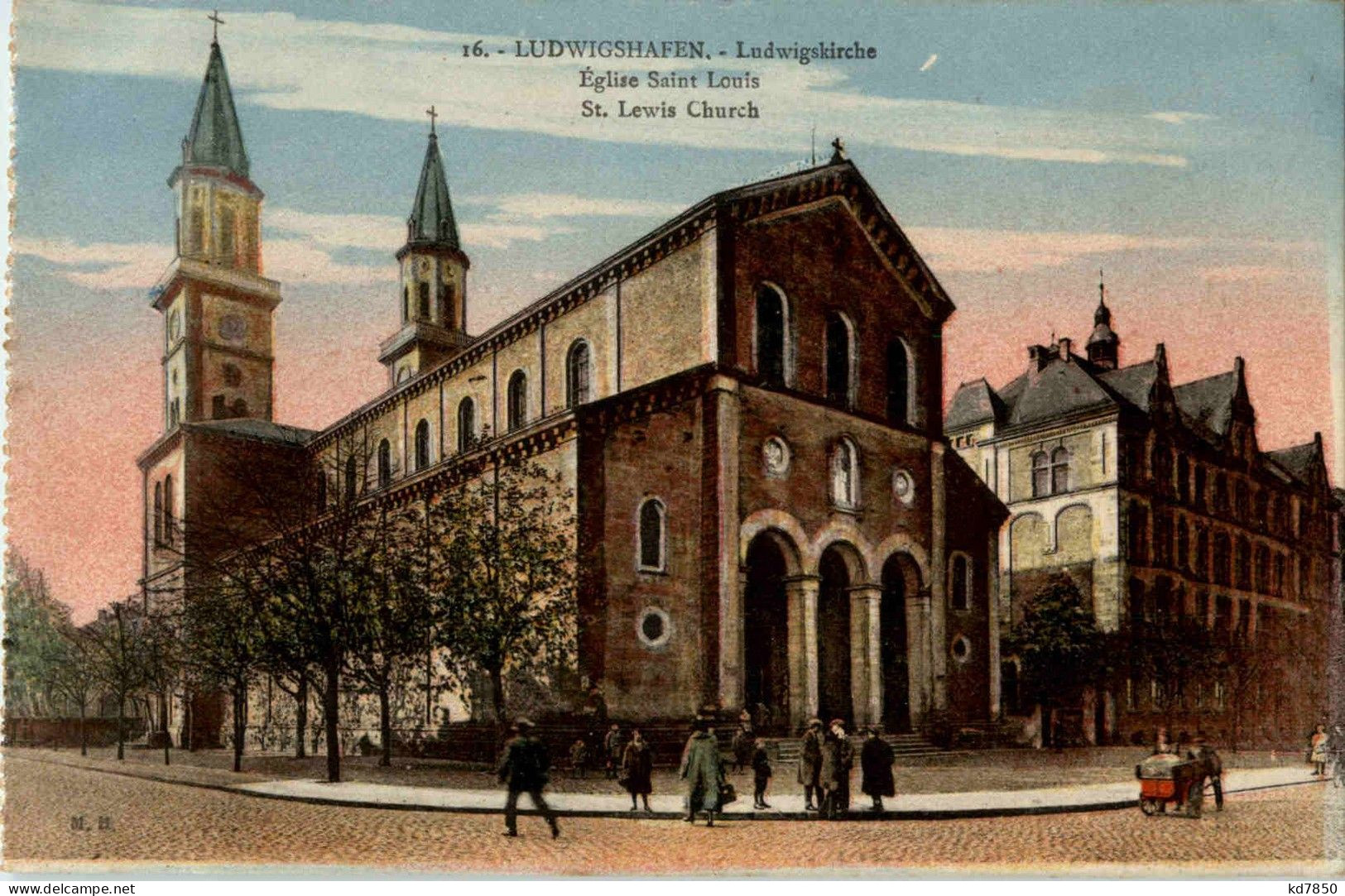Ludwigshafen - Ludwigskirche - Ludwigshafen