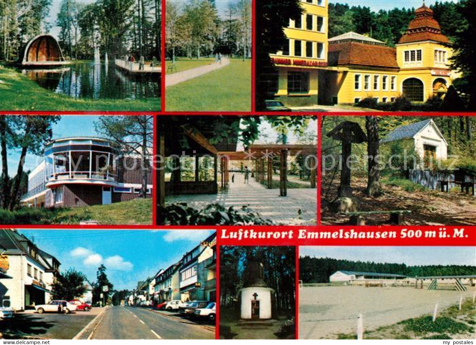 73336653 Emmelshausen Konzertpavillon Park Kuranlagen Strassenpartie Bildstock S - Emmelshausen