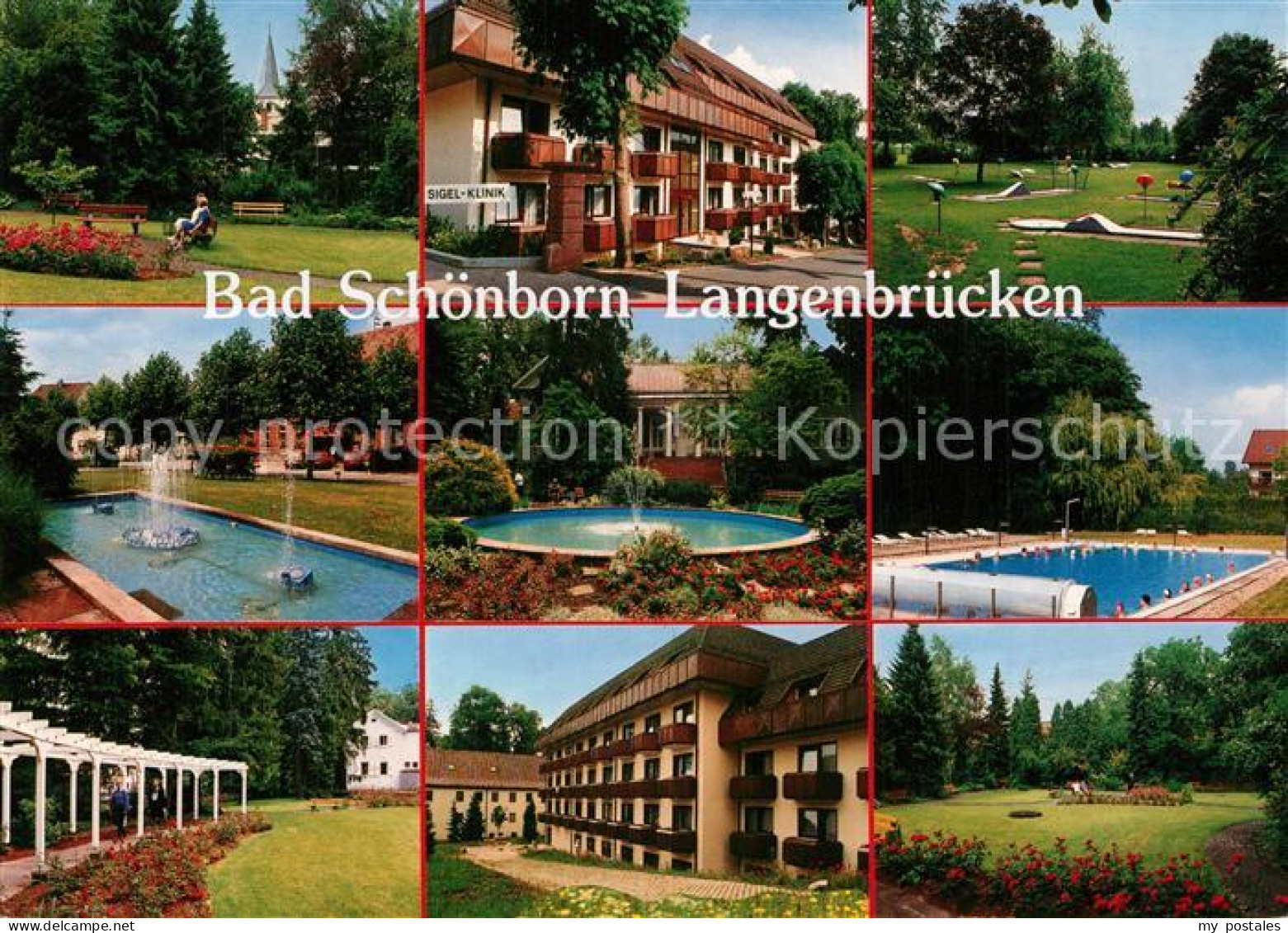 73336647 Bad Schoenborn Langenbruecken Sigel Klinik Park Schwimmbad Minigolf Was - Bad Schönborn