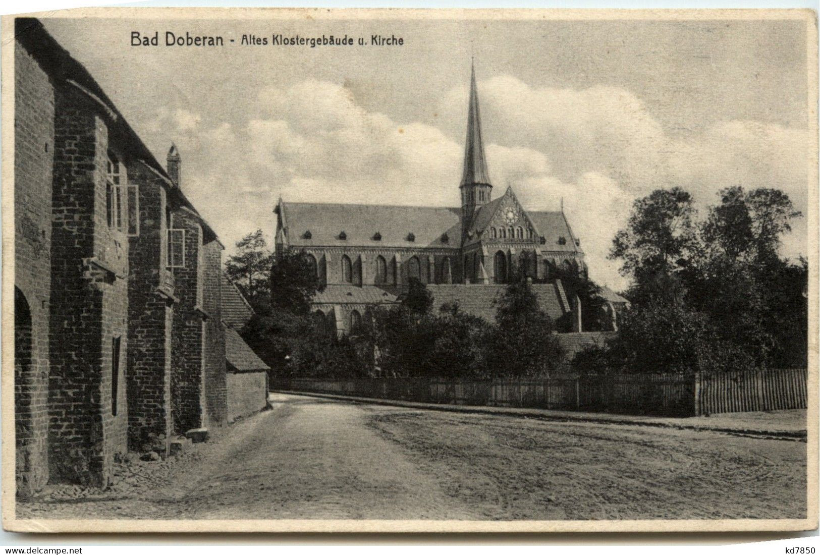 Bad Doberan - Altes Klostergebäude U. Kirche - Bad Doberan