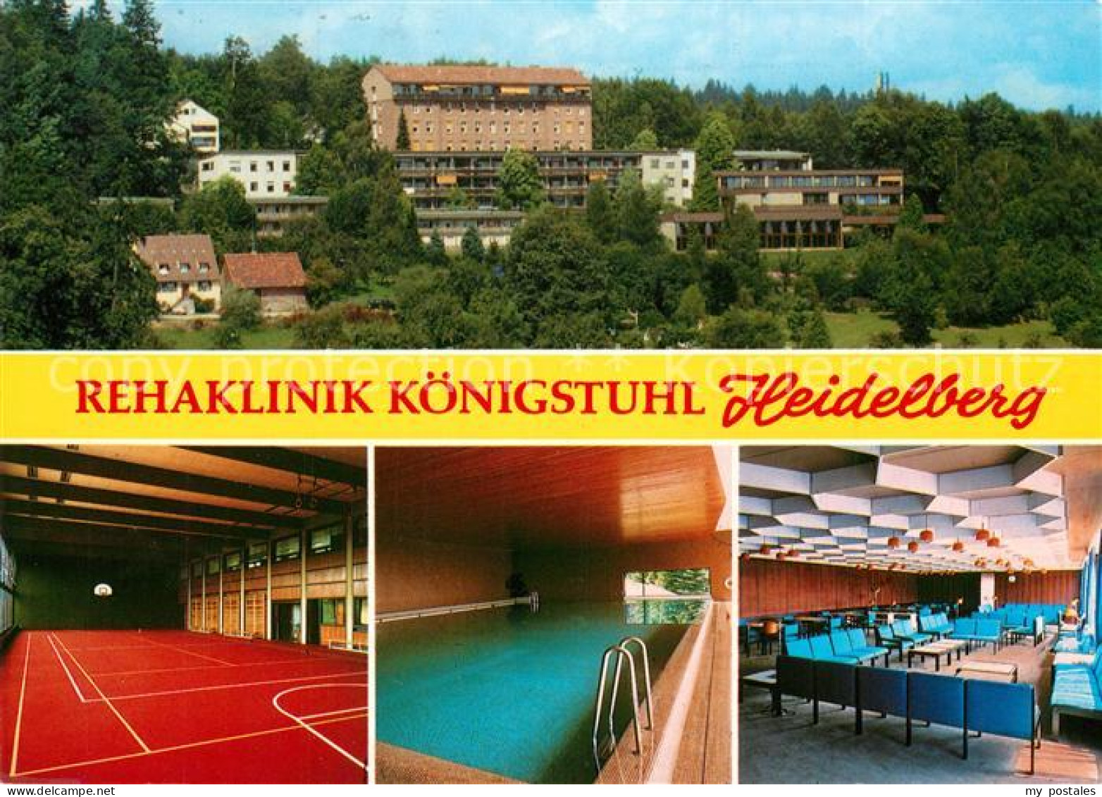 73336645 Koenigstuhl Heidelberg Rehaklinik Sporthalle Hallenbad Tagungsraum Koen - Heidelberg