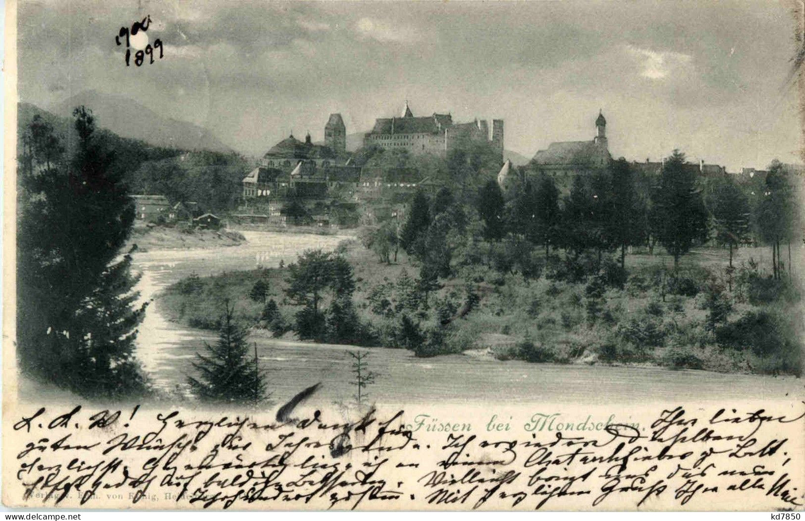 Füssen Bei Mondschein - Füssen