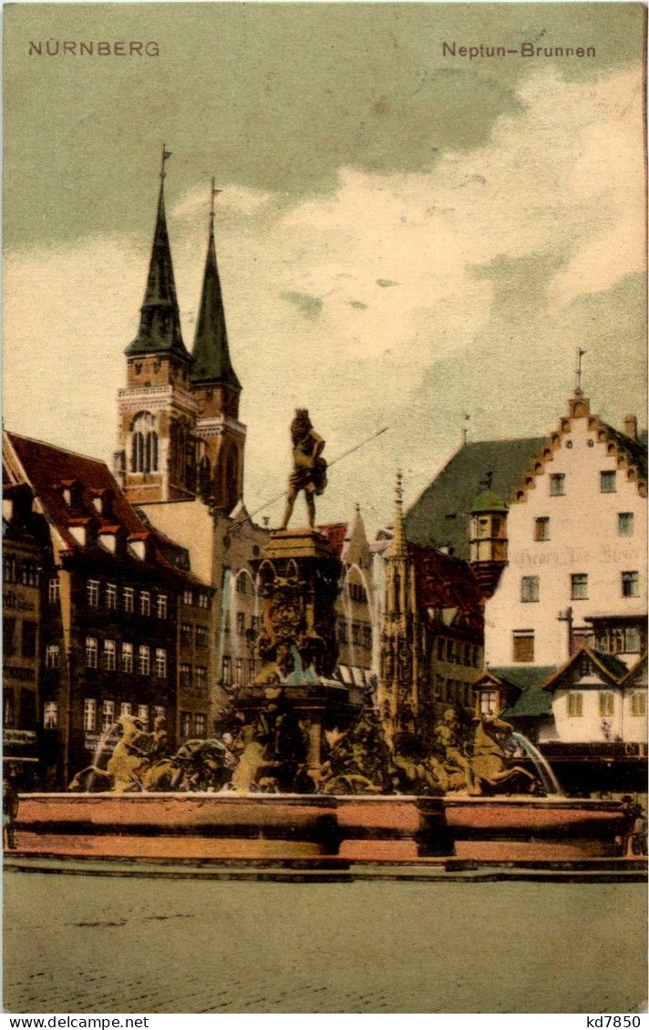 Nürnberg - Neptunbrunnen - Nuernberg