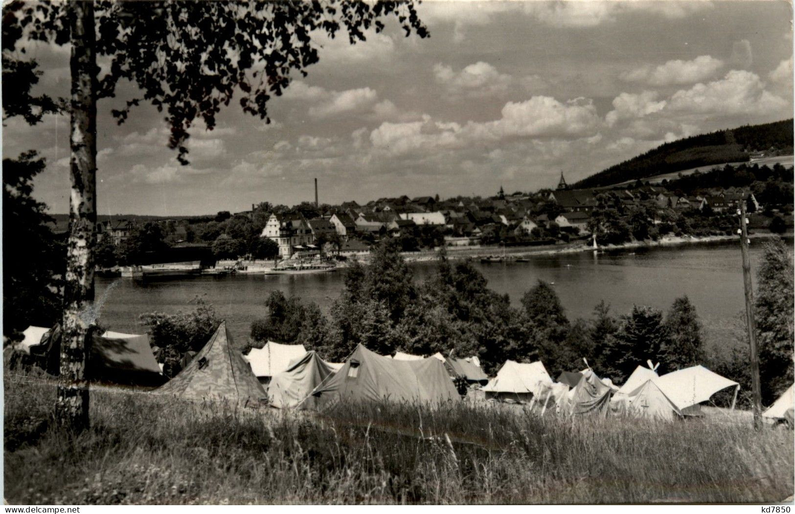 Saalburg - Am Stausee Der Bleiloch-Salletalsperre - Zeltplatz Am Saalburger Bad - Ebersdorf