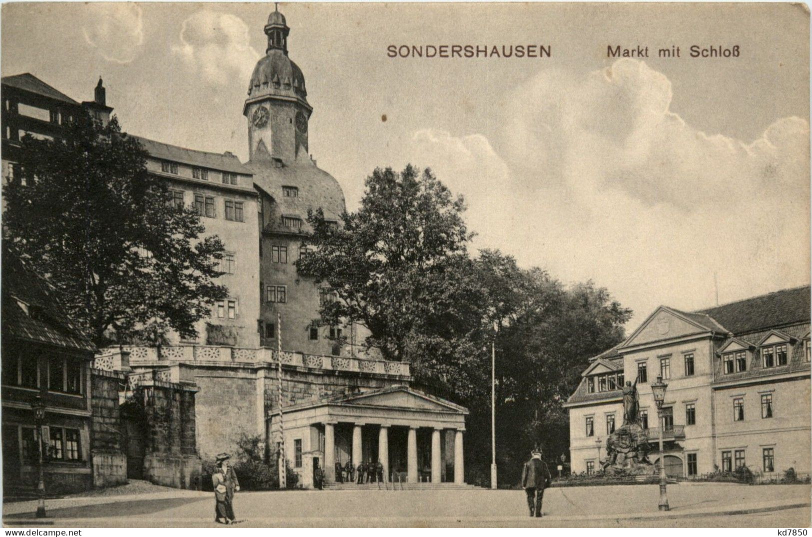 Sondershausen - Markt Mit Schloss - Sondershausen