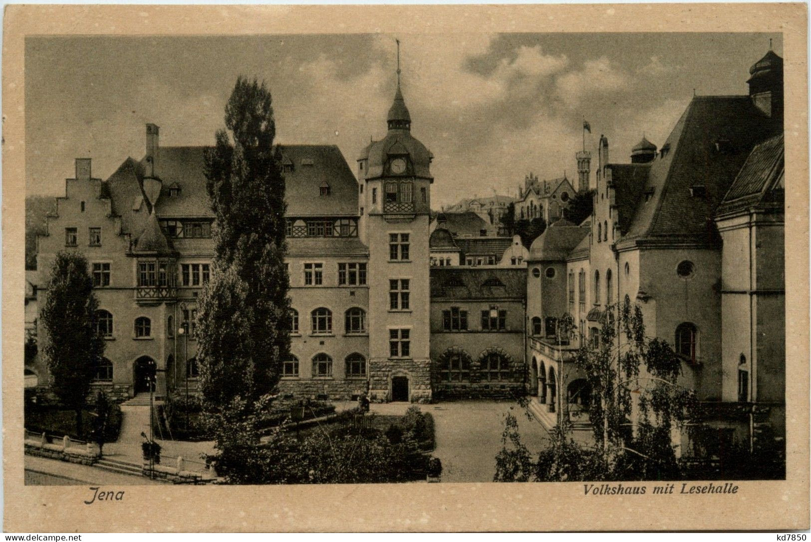 Jena - Volkshaus Mit Lesehalle - Jena