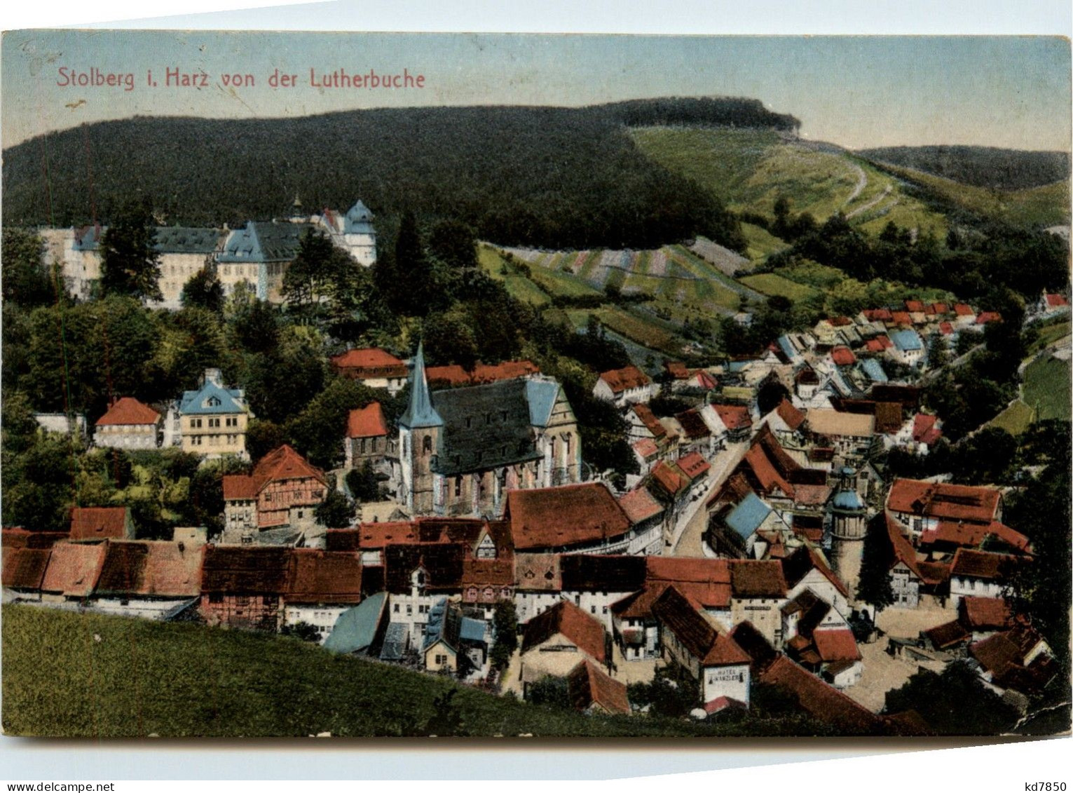 Stolberg/Harz - Von Der Lutherbuche - Stolberg (Harz)