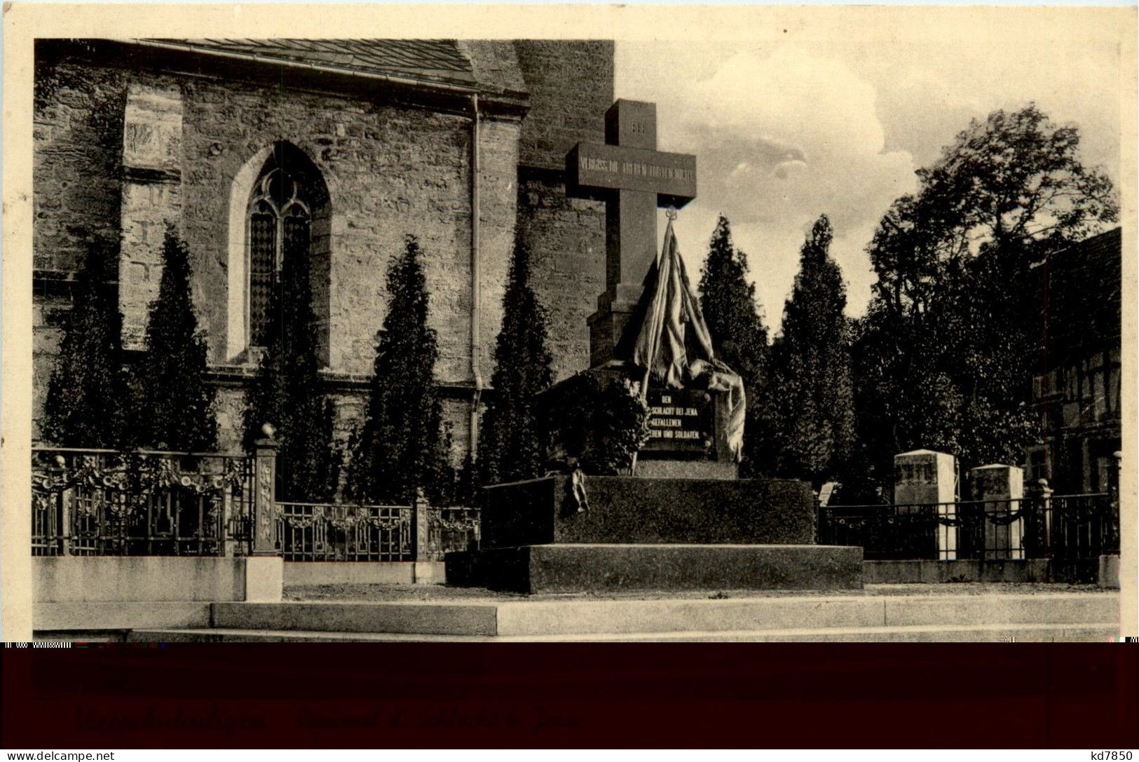 Jena - Vierzehnheiligen - Denkmal D. Schlacht B.Jena - Jena