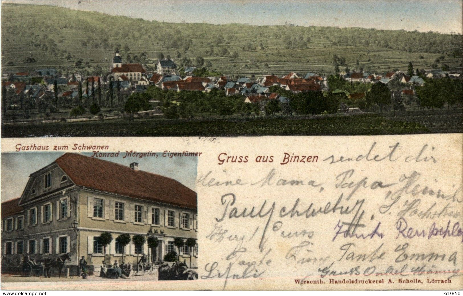 Binzen - Gasthaus Zum Schwanen - Lörrach