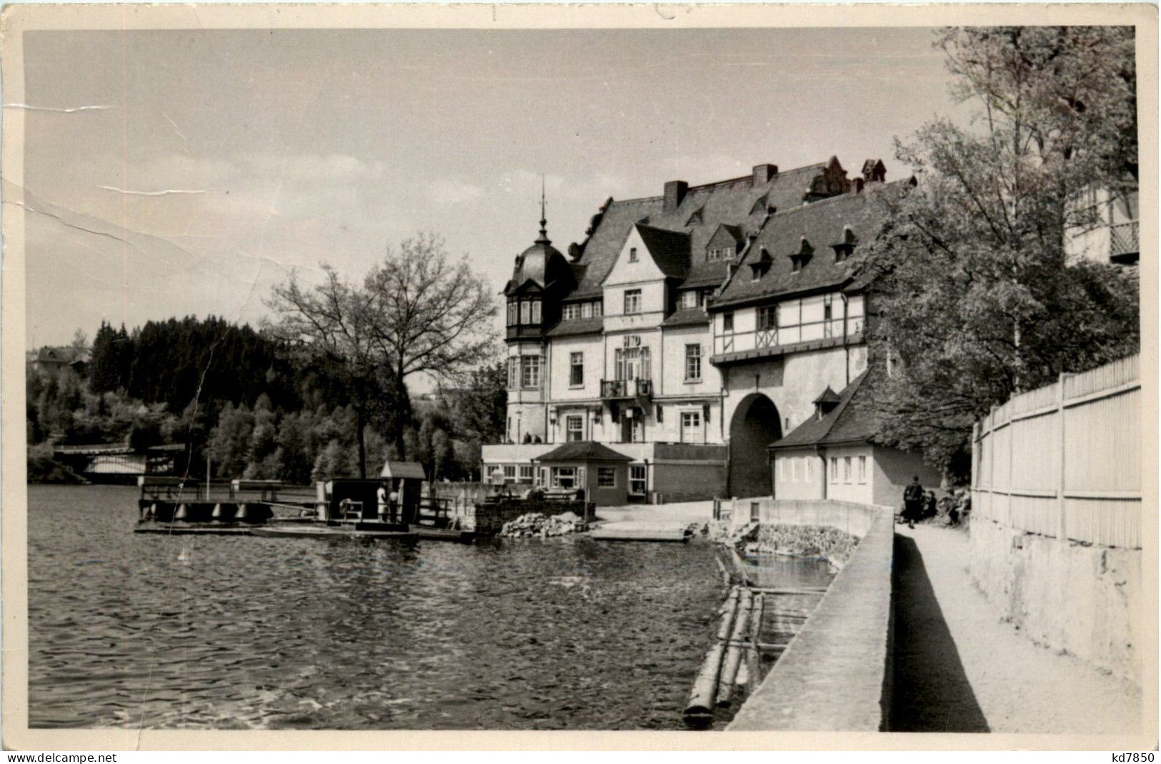 Saalburg/Thür. - Blick Von Der Promenade - Ebersdorf