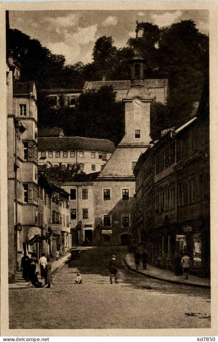 Rudolstadt/Thür. - Ratsgasse Mit Altem Rathaus - Rudolstadt