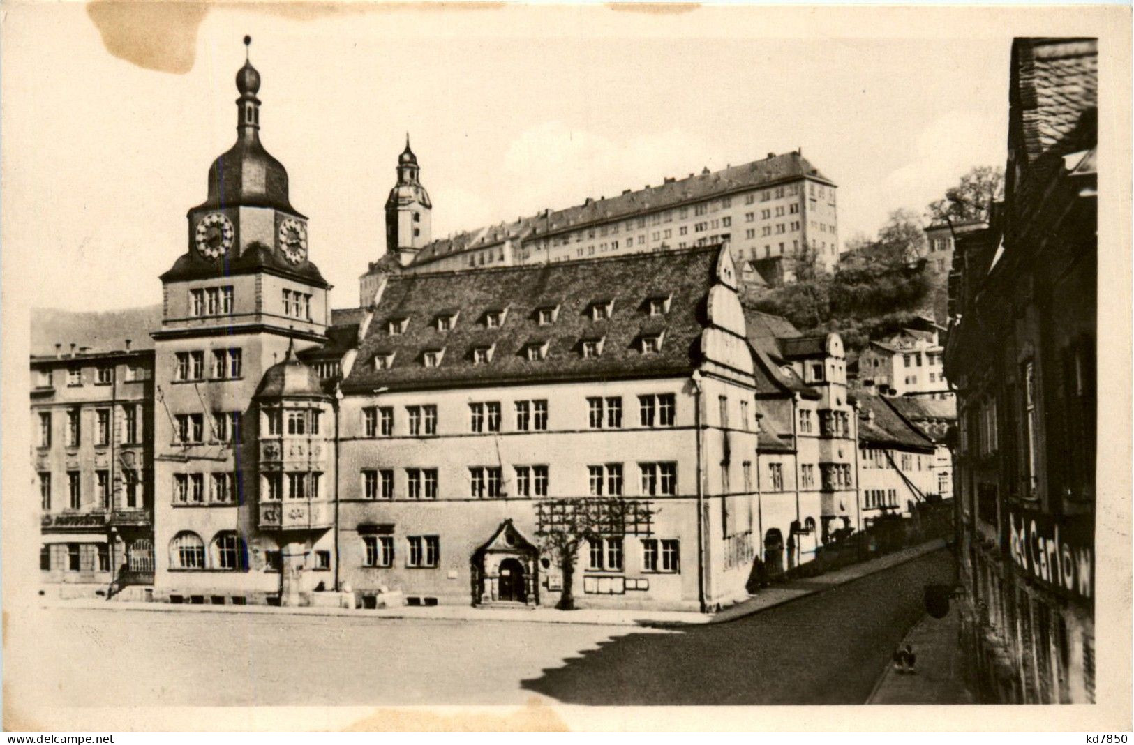 Rudolstadt/Thür. - Rathaus Und Heidecksburg - Rudolstadt