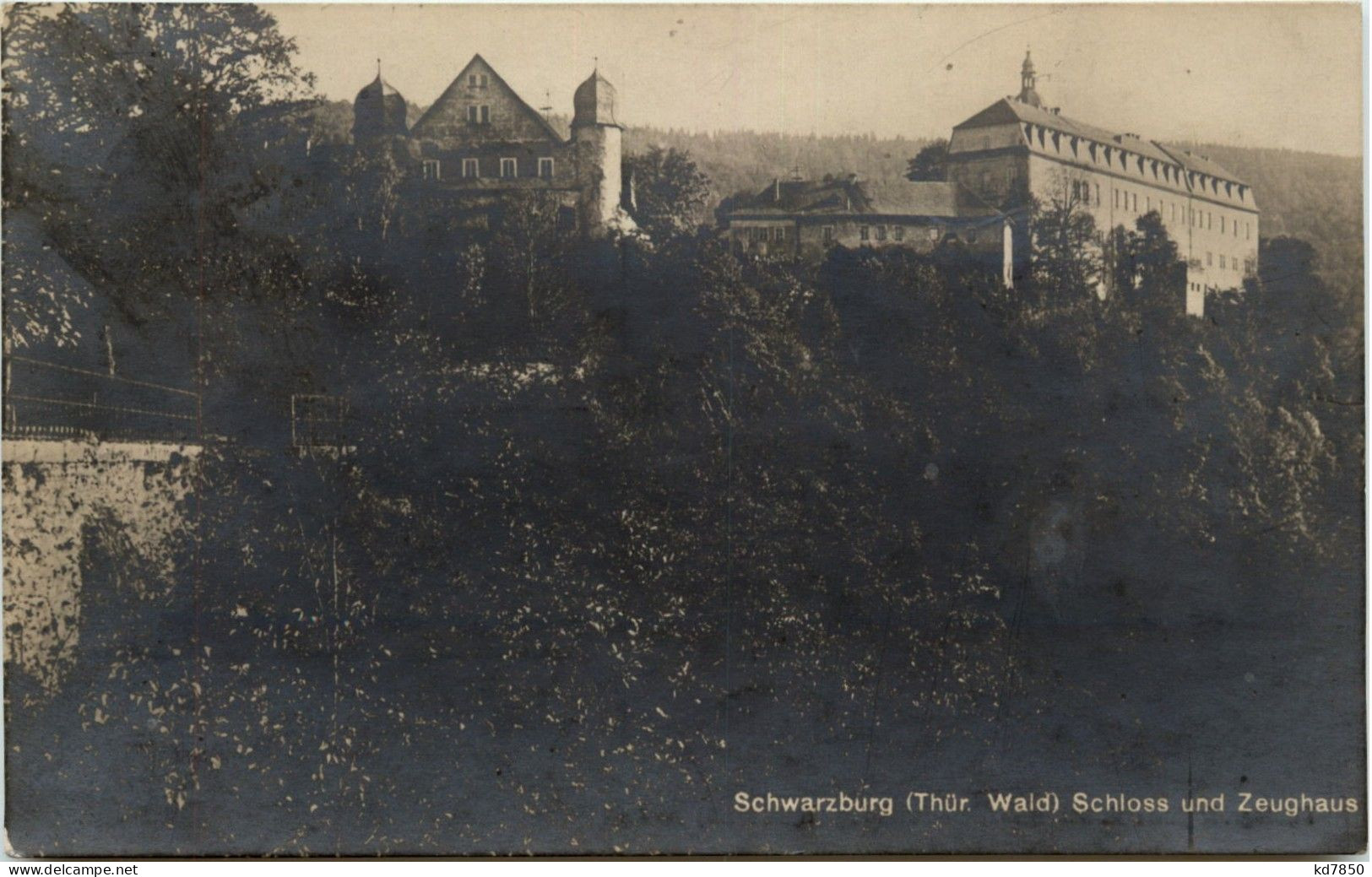 Schwarzburg/Thür. - Schloss Und Zeughaus - Saalfeld