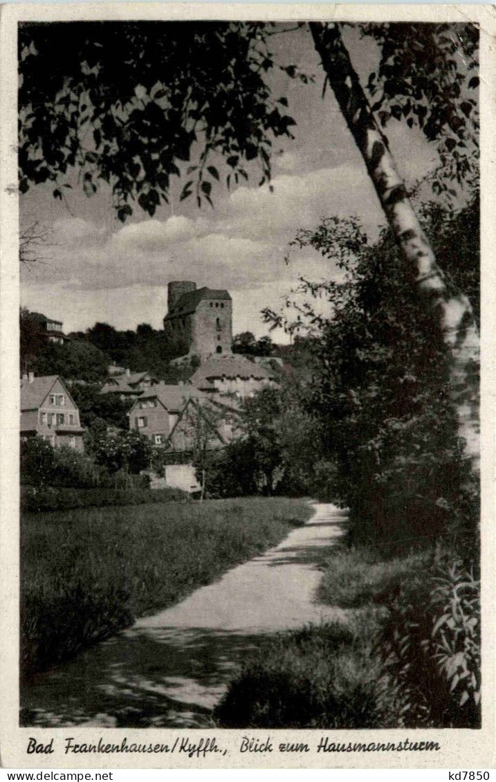 Kyffhäuser/Thür. - Bad Frankenhausen - Blick Zum Hausmannsturm - Kyffhaeuser