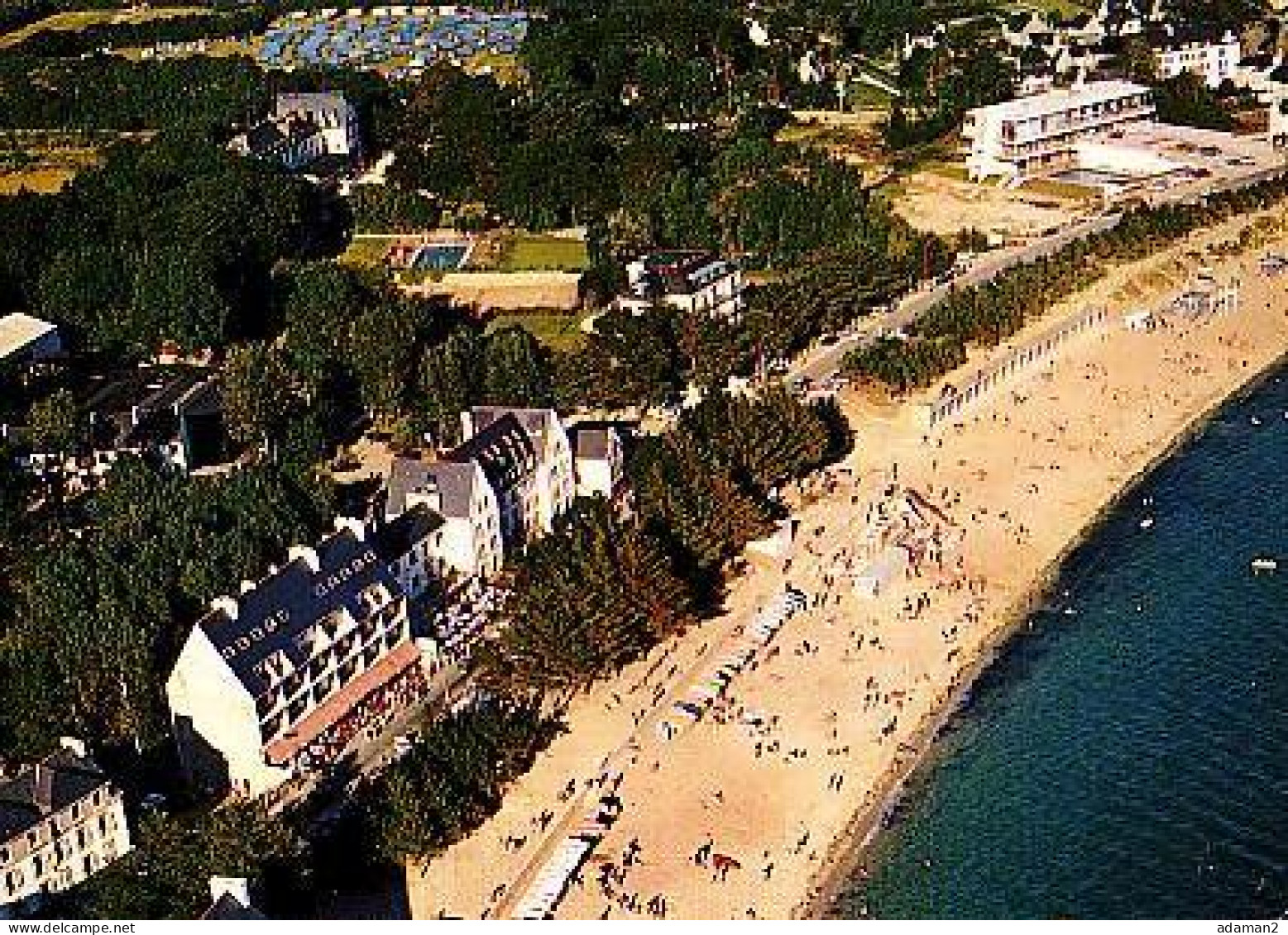 Bénodet   G23          La Grande Plage Du Trez, Les Hôtels, Le Palais Des Congrès Et Le Camping - Bénodet