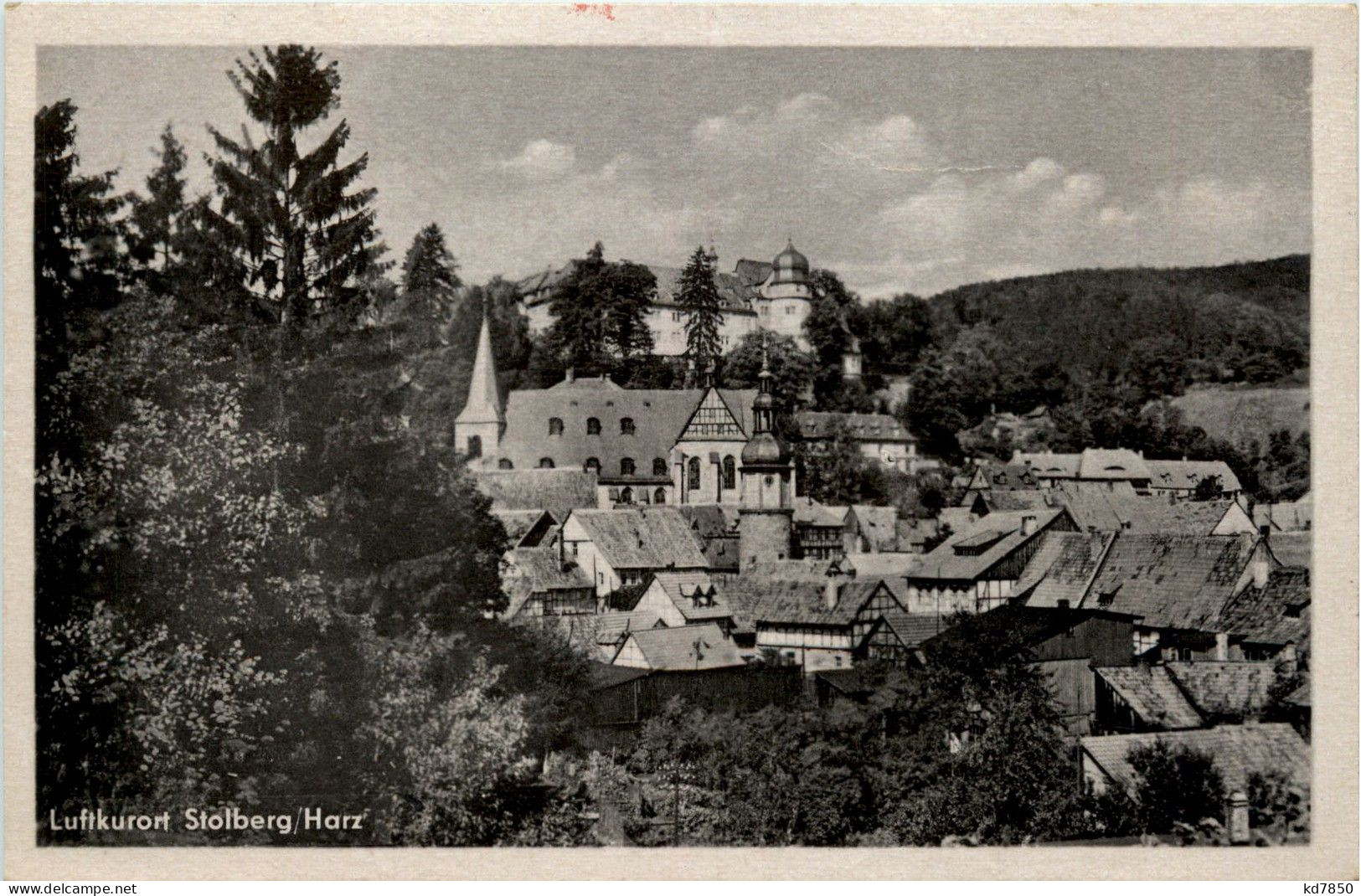 Stolberg/Harz - Vom Graben Gesehen - Stolberg (Harz)