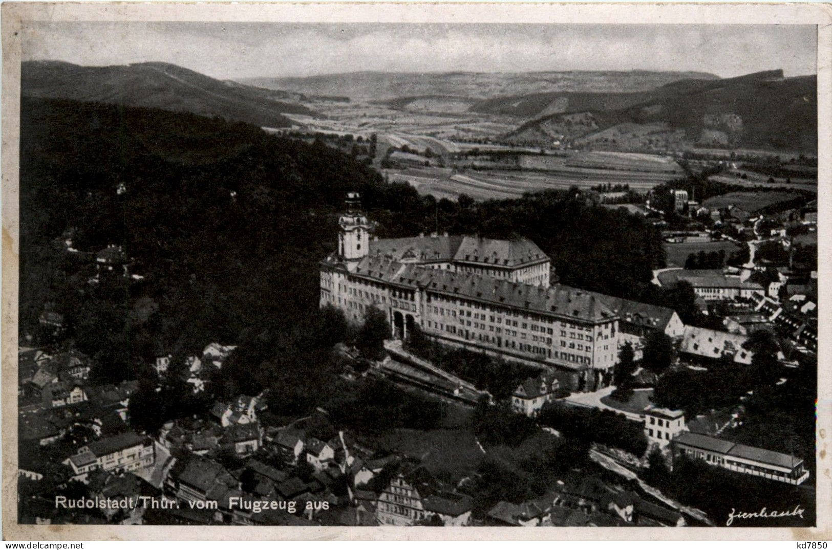 Rudolstadt/Thür. - Vom Flugzeug Aus - Rudolstadt