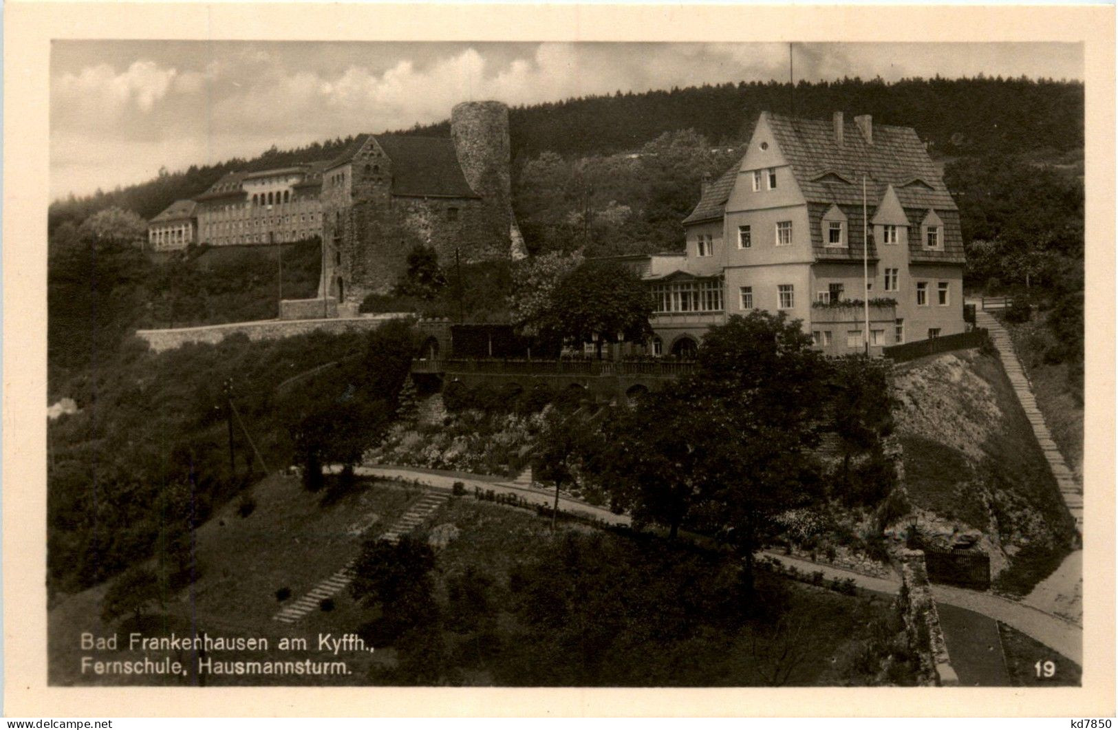 Solbad Frankenhausen A. Kyffhäuser - Fernschule, Hausmannsturm - Bad Frankenhausen