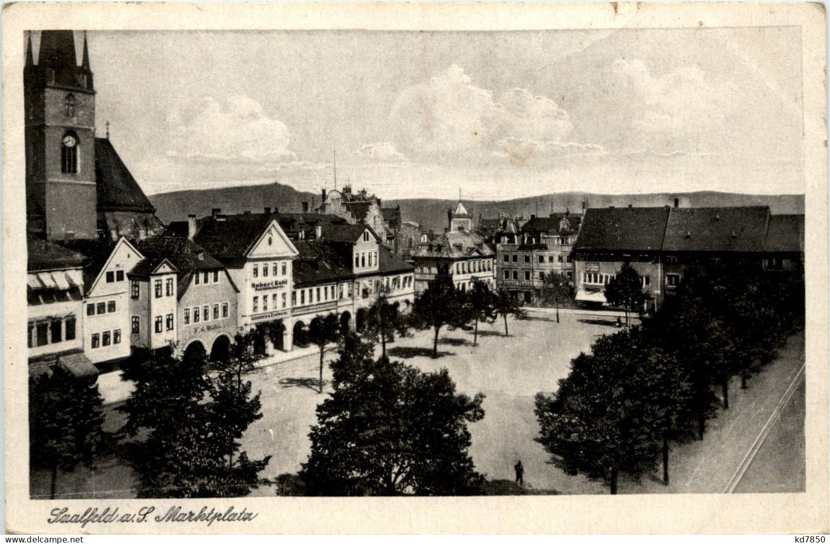 Saalfeld/Saale - Marktplatz - Saalfeld