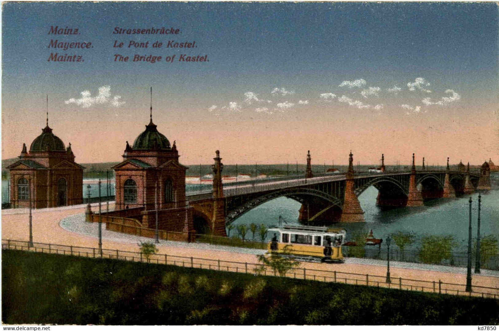 Mainz - Strassenbrücke - Mainz