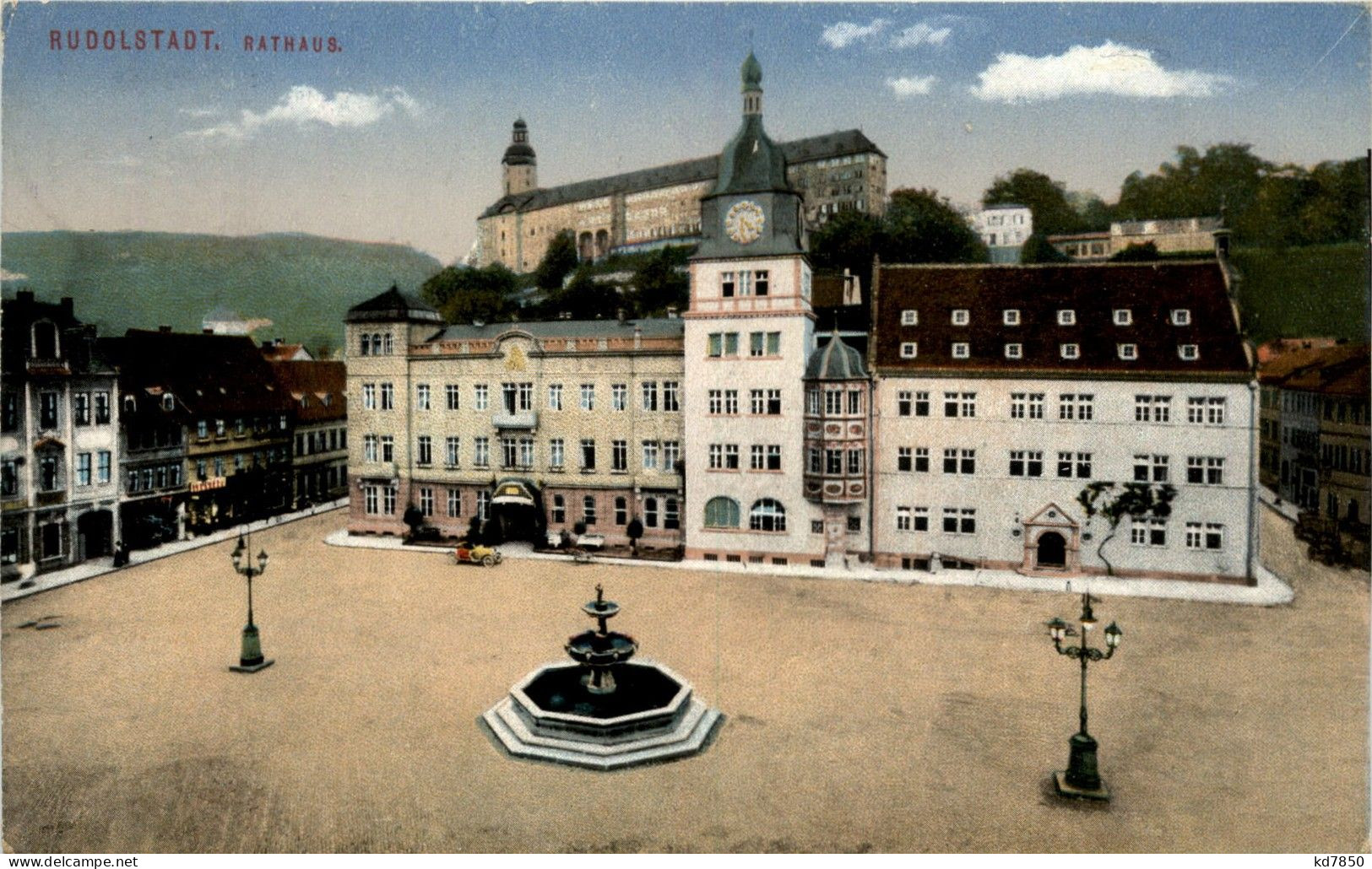 Rudolstadt/Thür. - Rathaus - Rudolstadt