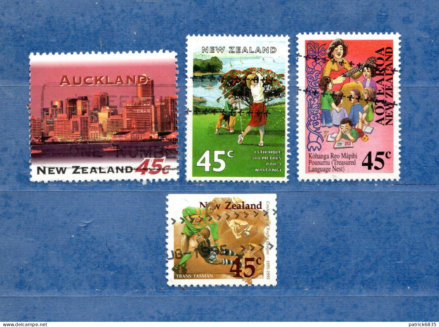 (Us8) NUOVA ZELANDA  °- 1995 -   Yvert. 1342-1348-1364-1377. Used. - Used Stamps