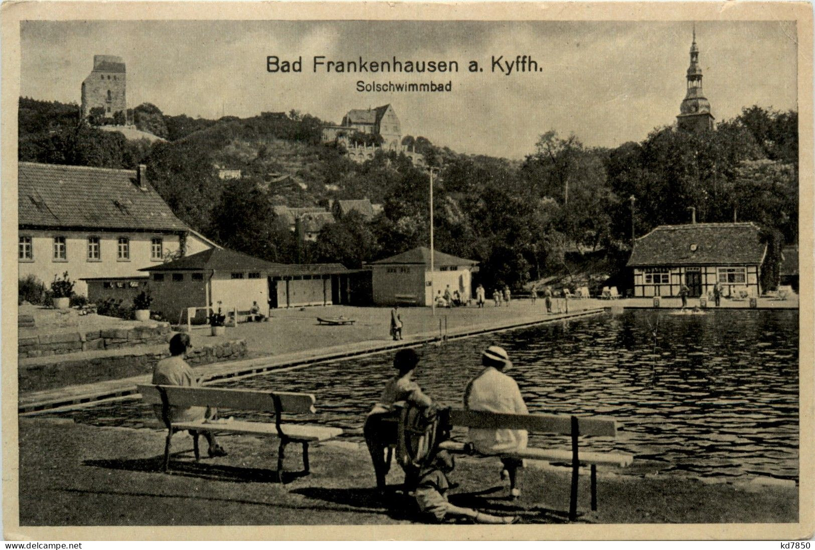 Kyffhäuser/Thür. - Solbad Frankenhausen - Solschwimmbad - Kyffhäuser