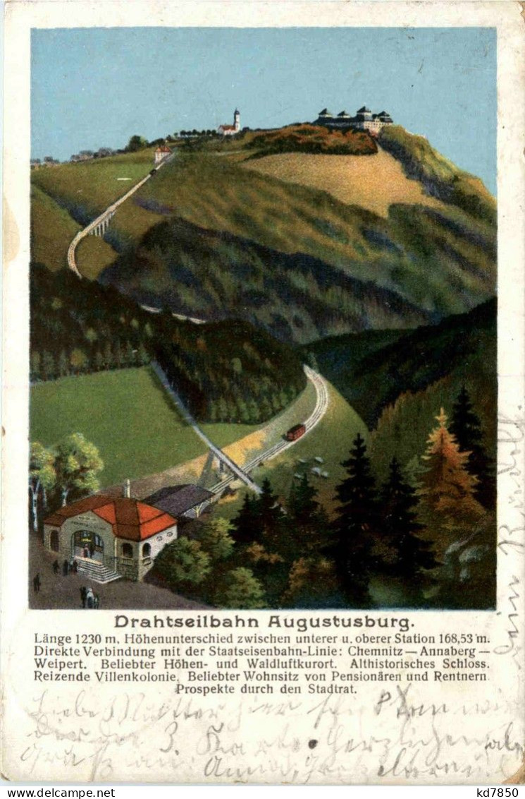 Drahtseilbahn Augustusburg - Augustusburg
