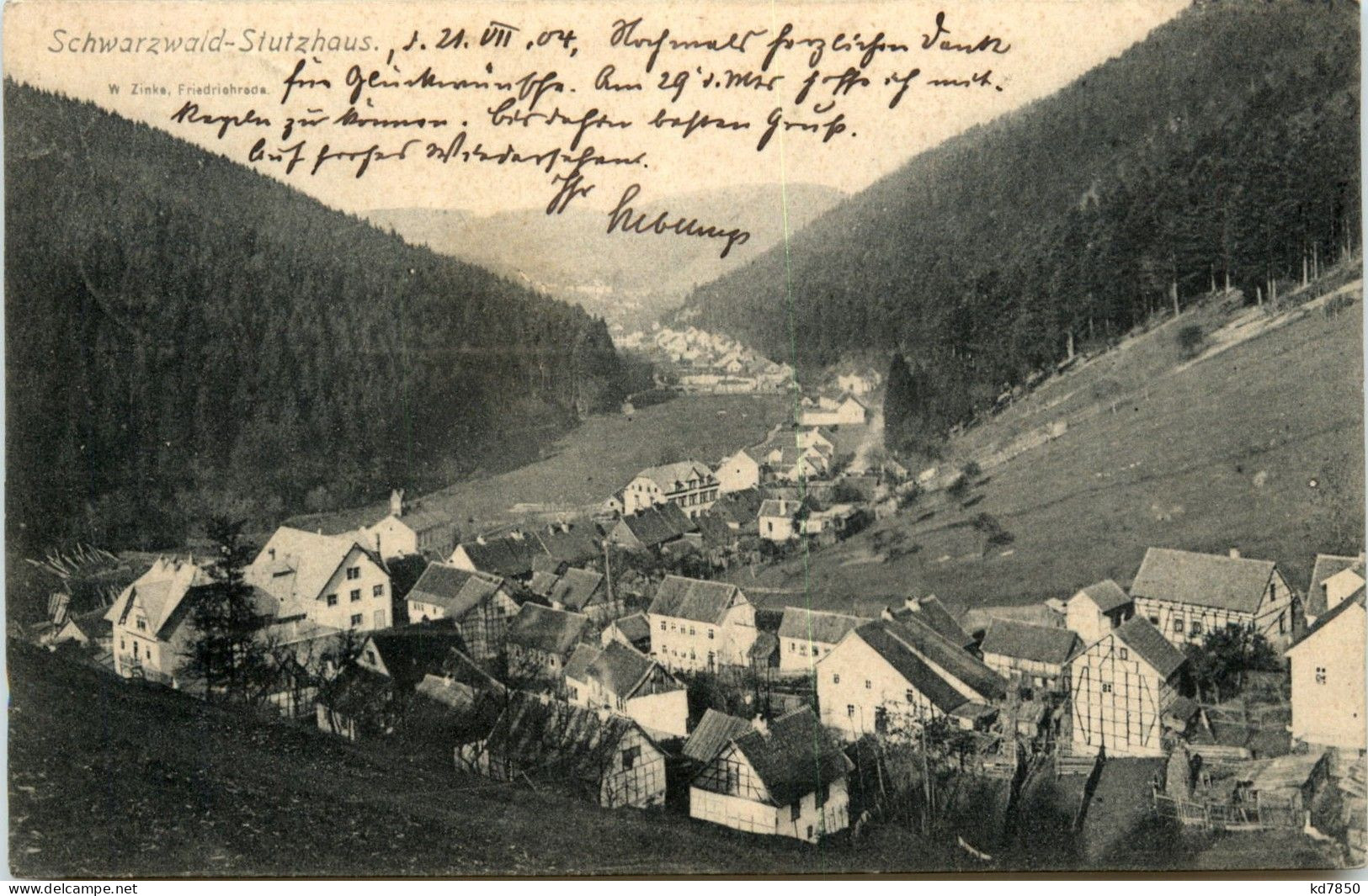 Ohrdruf In Thüringen Schwarzwald Stutzhaus - Gotha