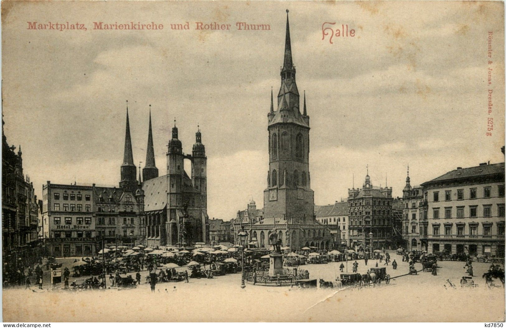 Halle - Marktplatz - Halle (Saale)