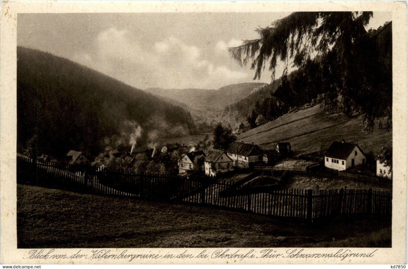 Ohrdruf In Thüringen - Käfernburg Ruine - Gotha