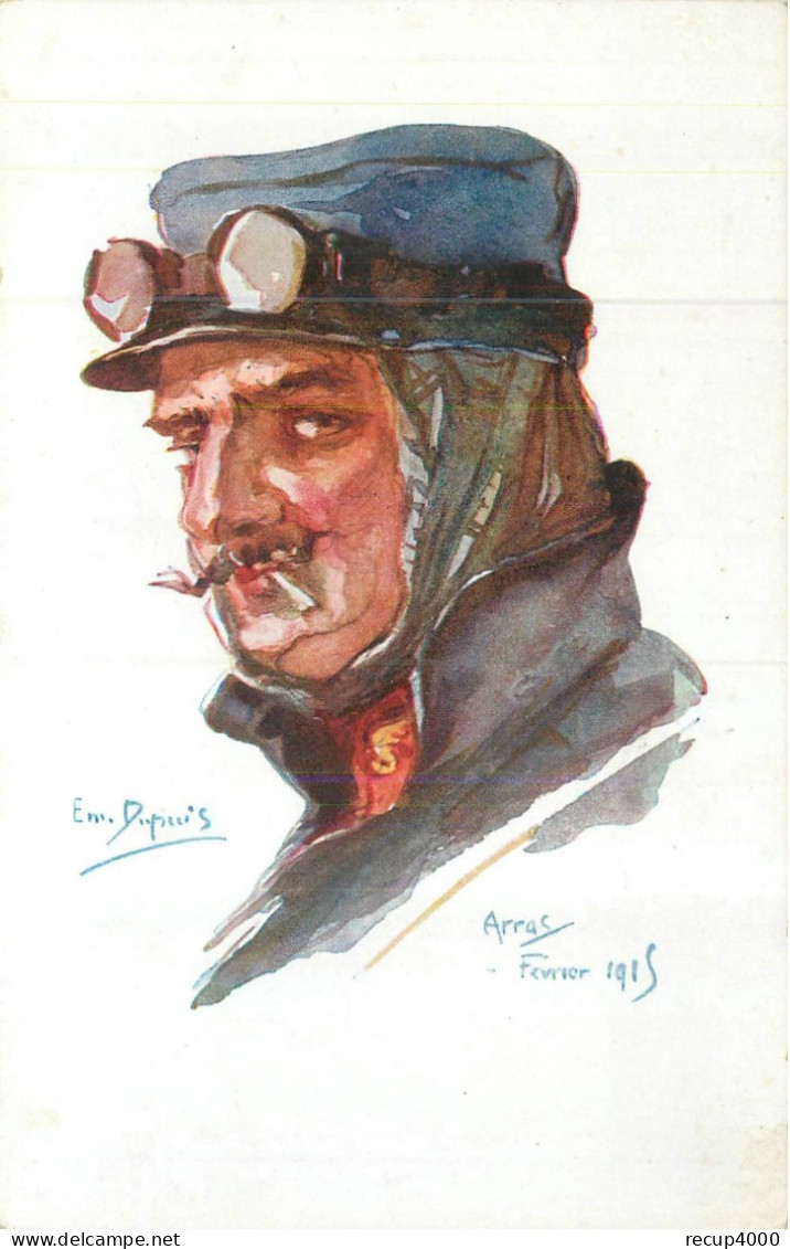 MILITARIA  visages des soldats de la guerre 1914 - 1918  par dupuis  lot de 8 cp 16scans