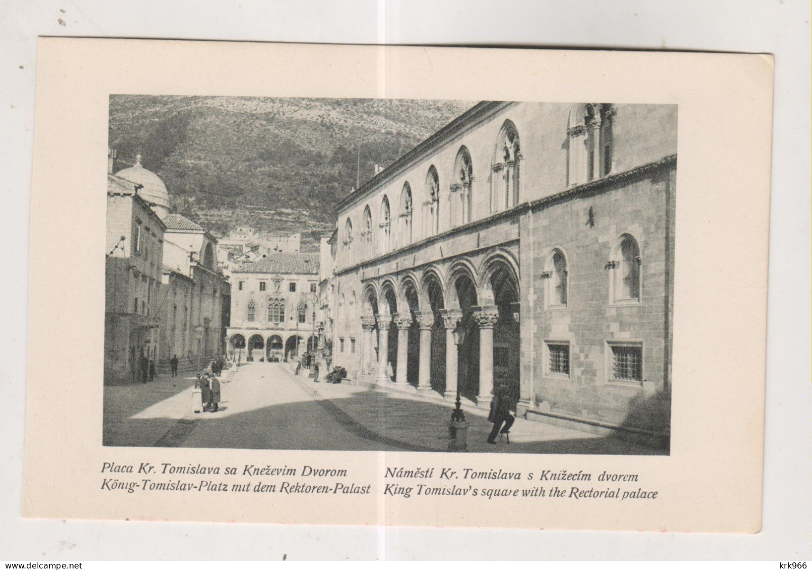 CROATIA  DUBROVNIK Nice Postcard From Booklet - Kroatien