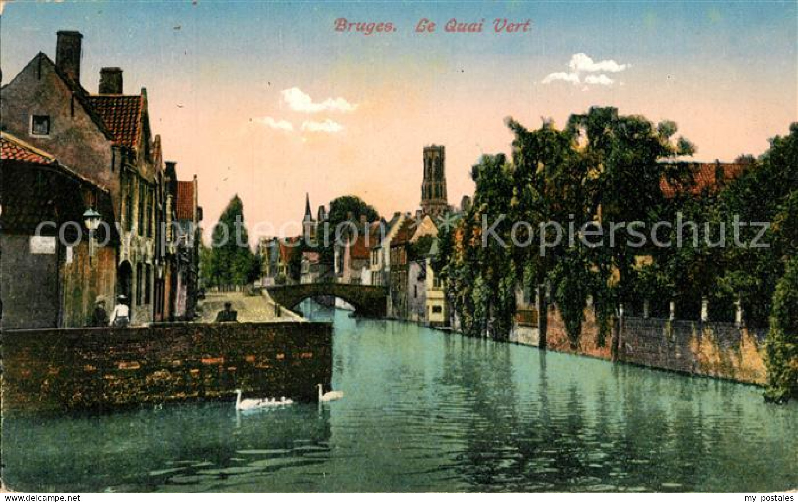 73336358 Bruges Flandre Oee Quai Vert Bruges Flandre - Andere & Zonder Classificatie