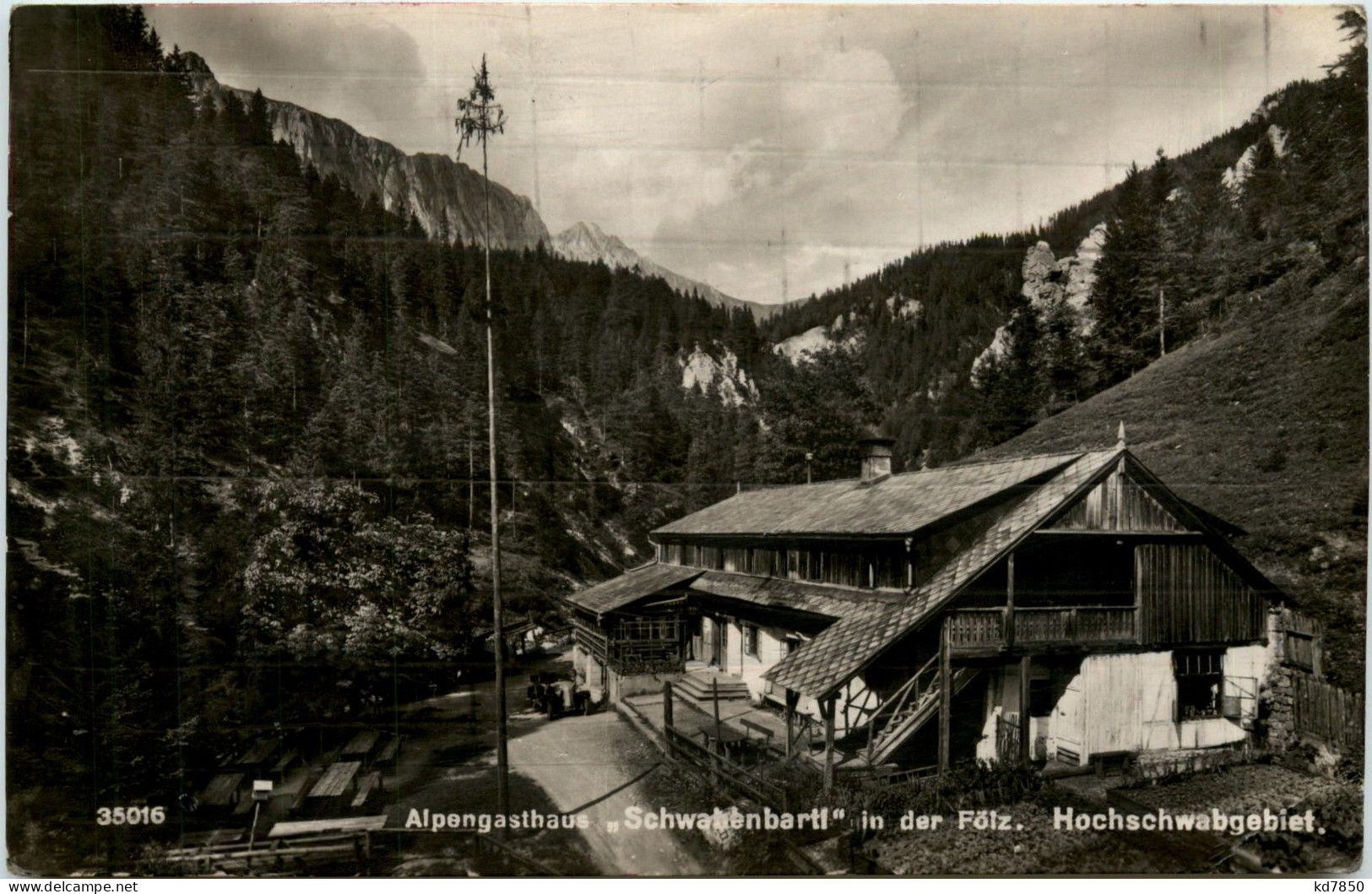 Aflenz/Steiermark - Alpengasthof Schwabenbartl In Der Fölz - Alfenz