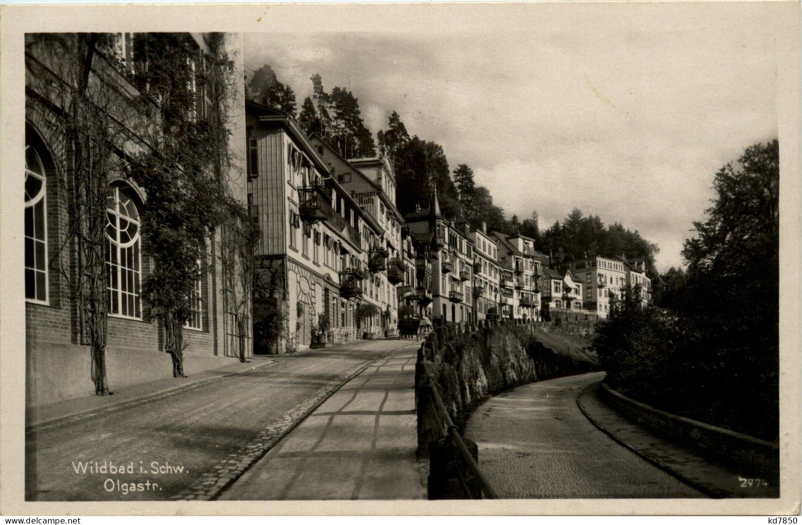 Wildbad - Olgastrasse - Calw