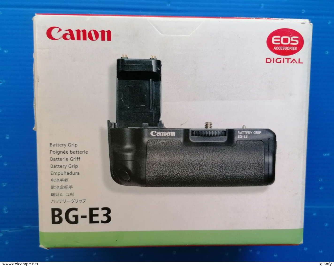 CANON BATTERY GRIP BG-E3 PER EOS 350D 400D OTTIME CONDIZIONI - Supplies And Equipment
