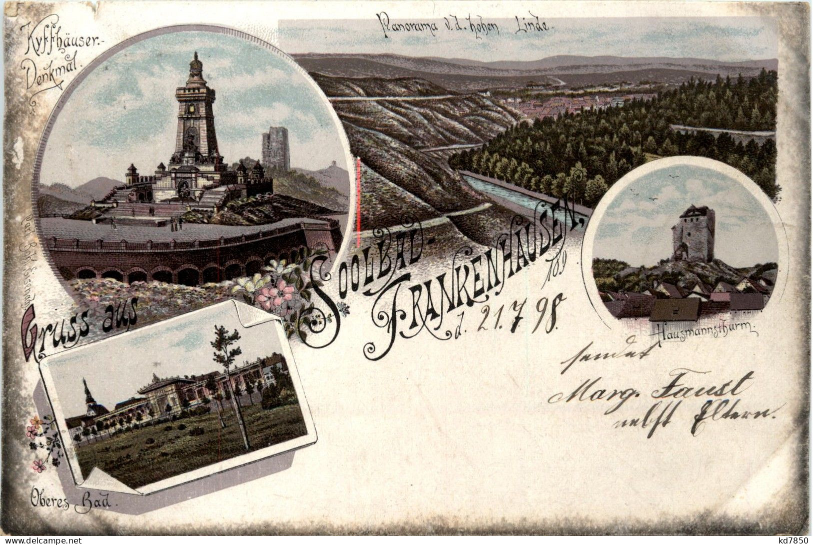 Soolbad Frankenhausen - Litho - Bad Frankenhausen