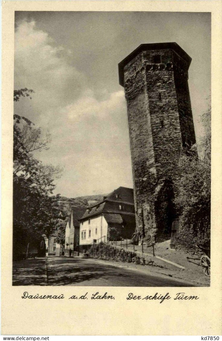 Dausenau - Schiefe Turm - Bad Ems