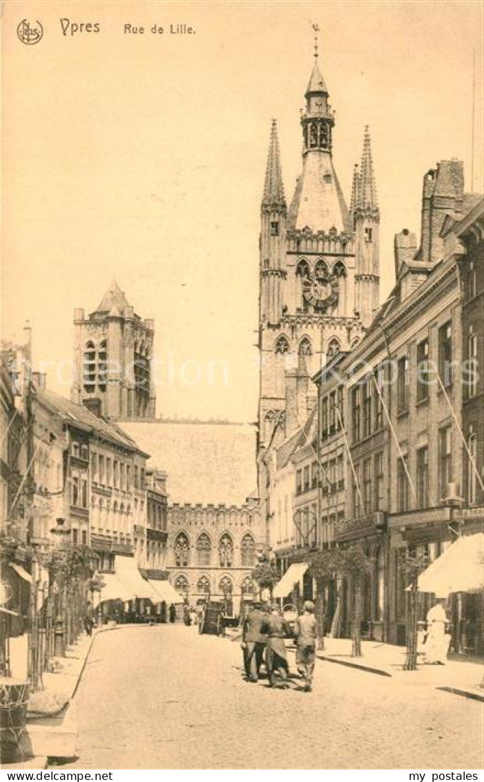 73336325 Ypern Ypres Rue De Lille Ypern Ypres - Ieper