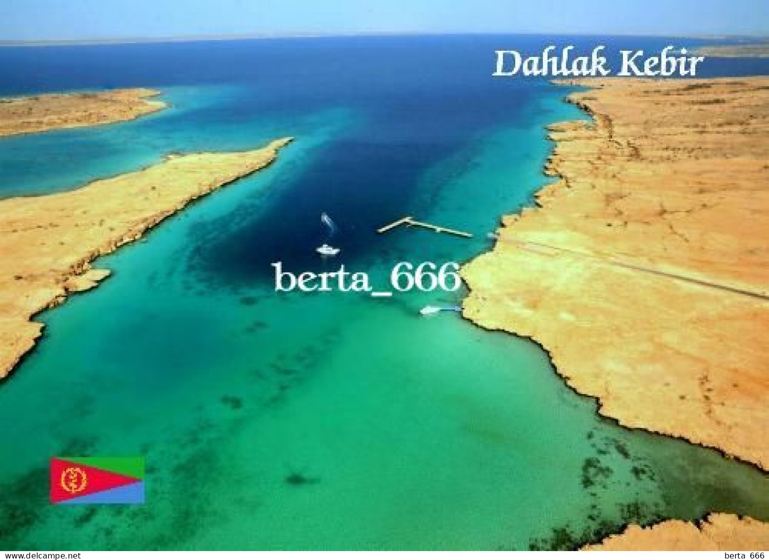 Eritrea Dahlak Kebir New Postcard - Erythrée