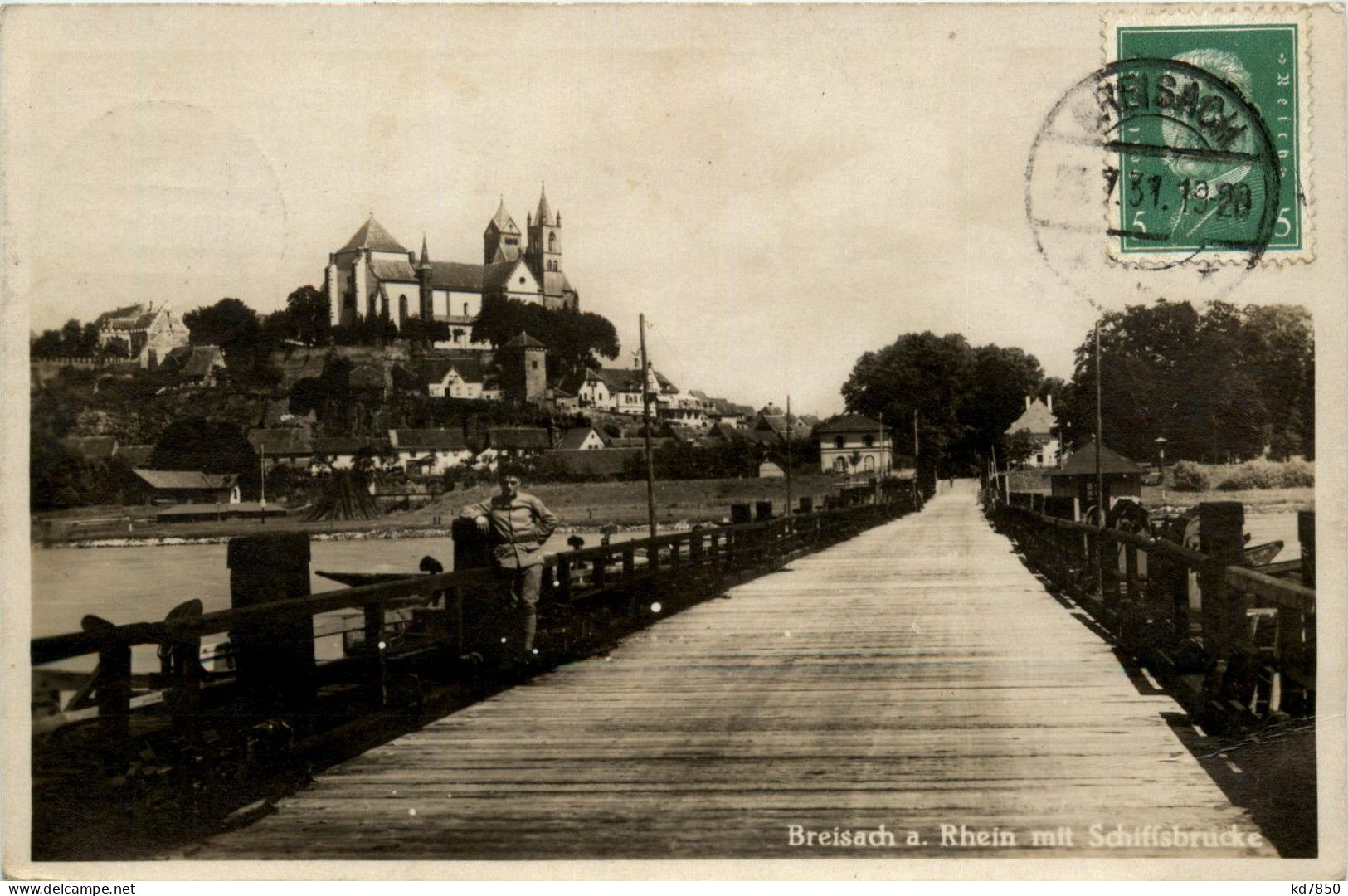 Breisach - Schiffsbrücke - Breisach