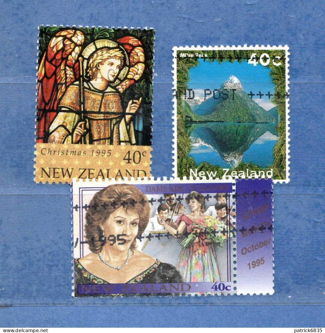 (Us8) NUOVA ZELANDA  °- 1995 -   Yvert. 1406-1407-1409. Used. - Oblitérés