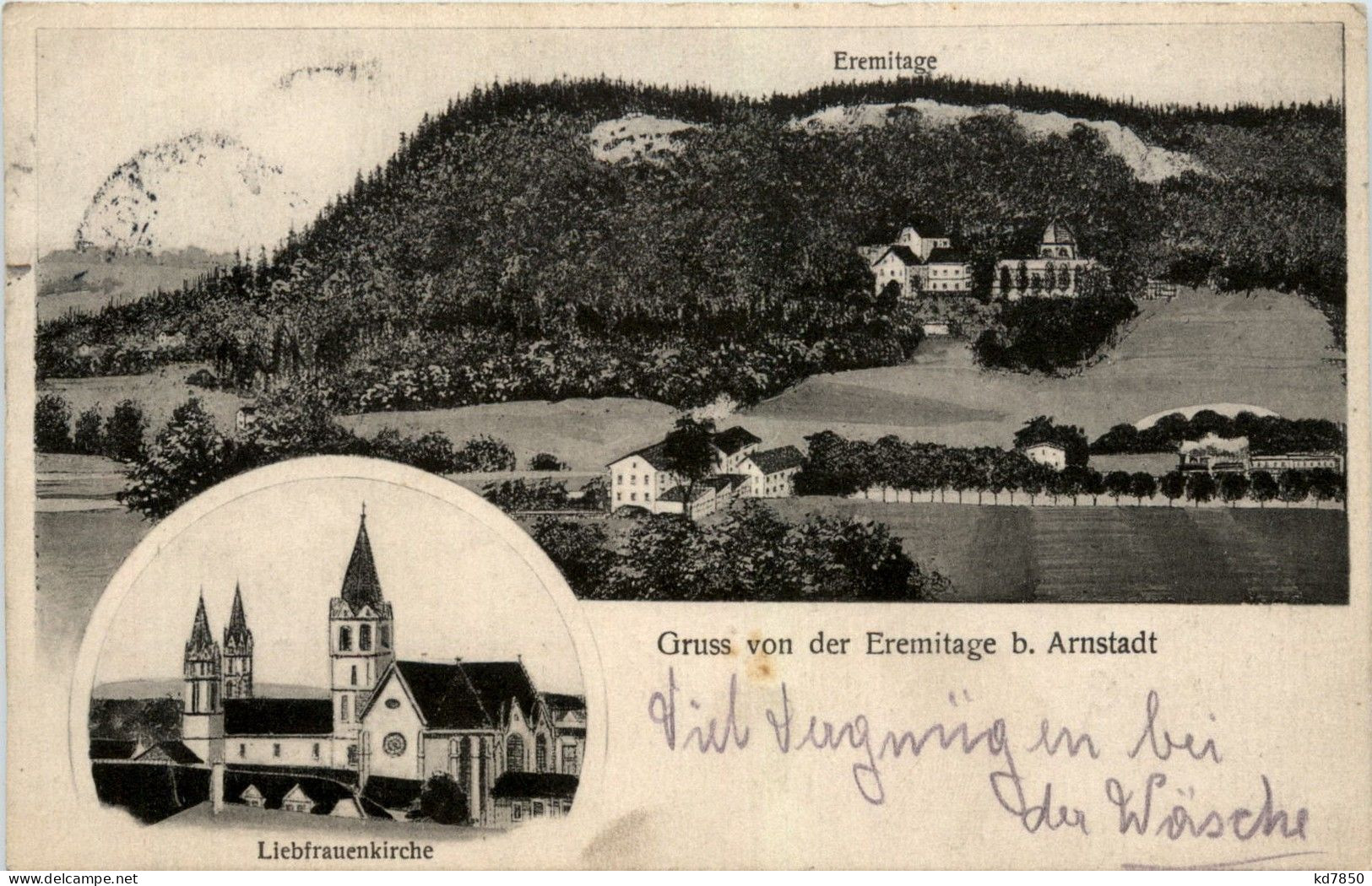 Gruss Von Der Eremitage Bei Arnstadt - Arnstadt