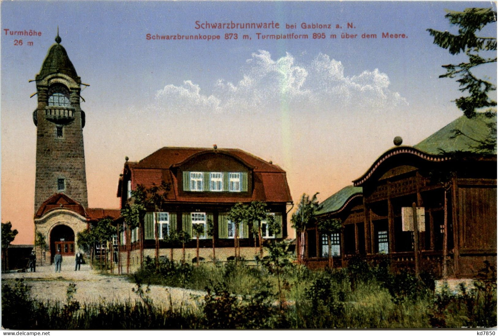 Schwarzbrunnwarte Bei Gablonz - Repubblica Ceca