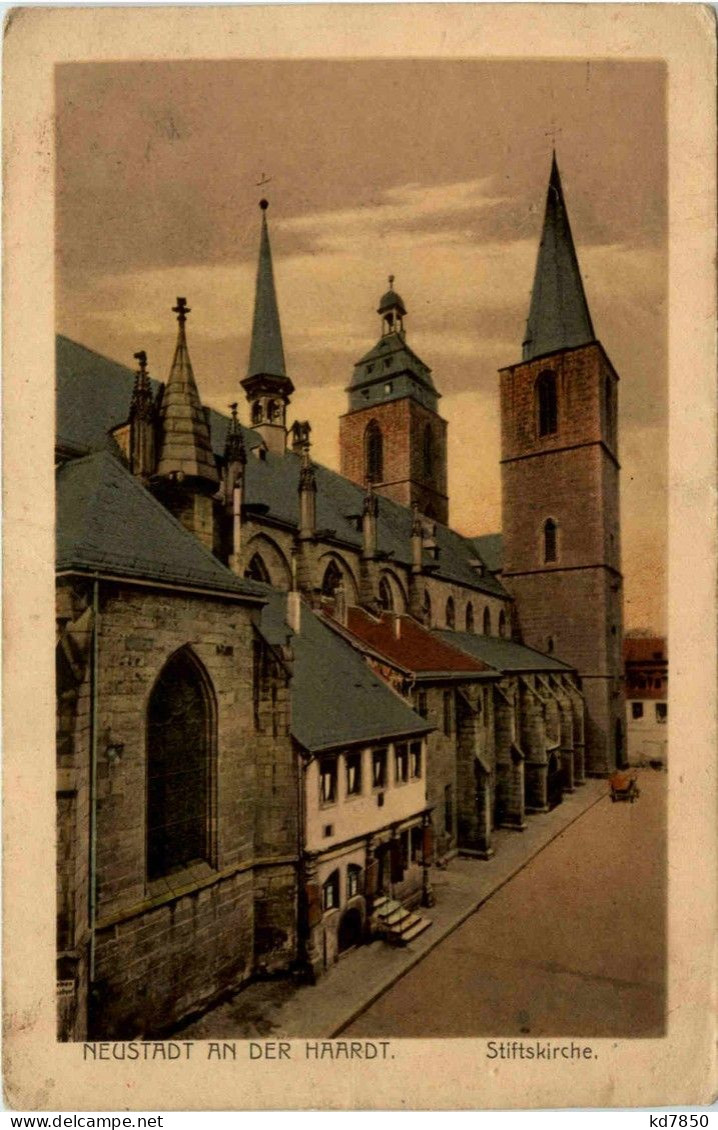 Neustadt - Stiftskirche - Neustadt (Weinstr.)