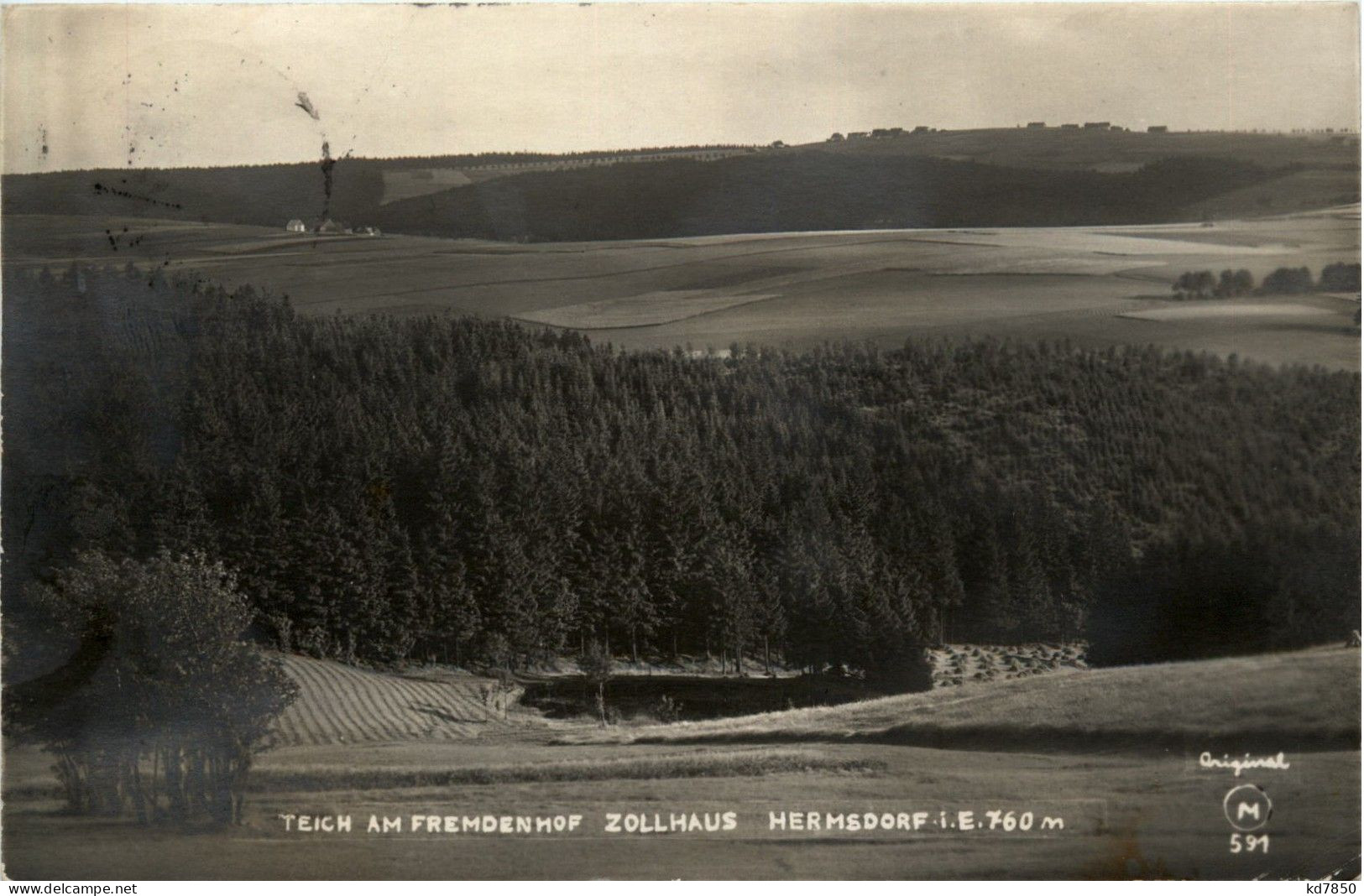 Hermsdorf - Teich Am Fremdenhof Zollhaus - Altenberg