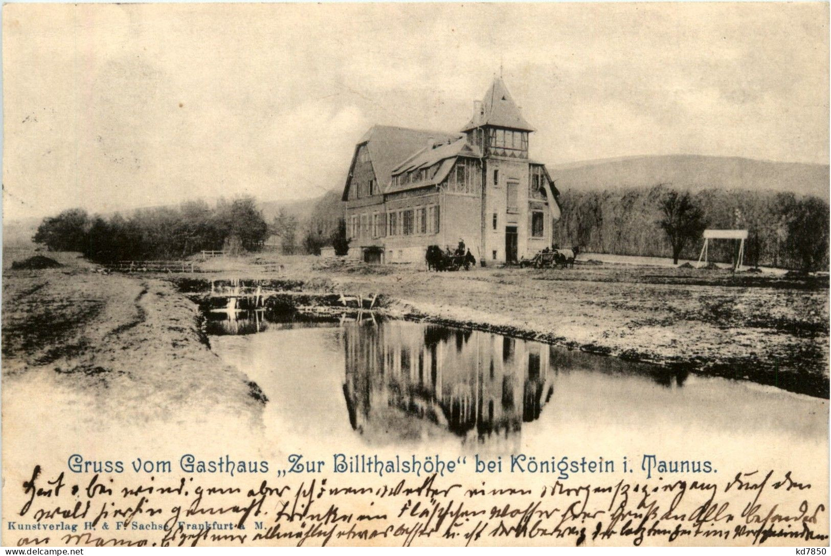 Königstein Im Taunus - Gruss Vom Gasthaus Zur Billthalshöhe - Koenigstein