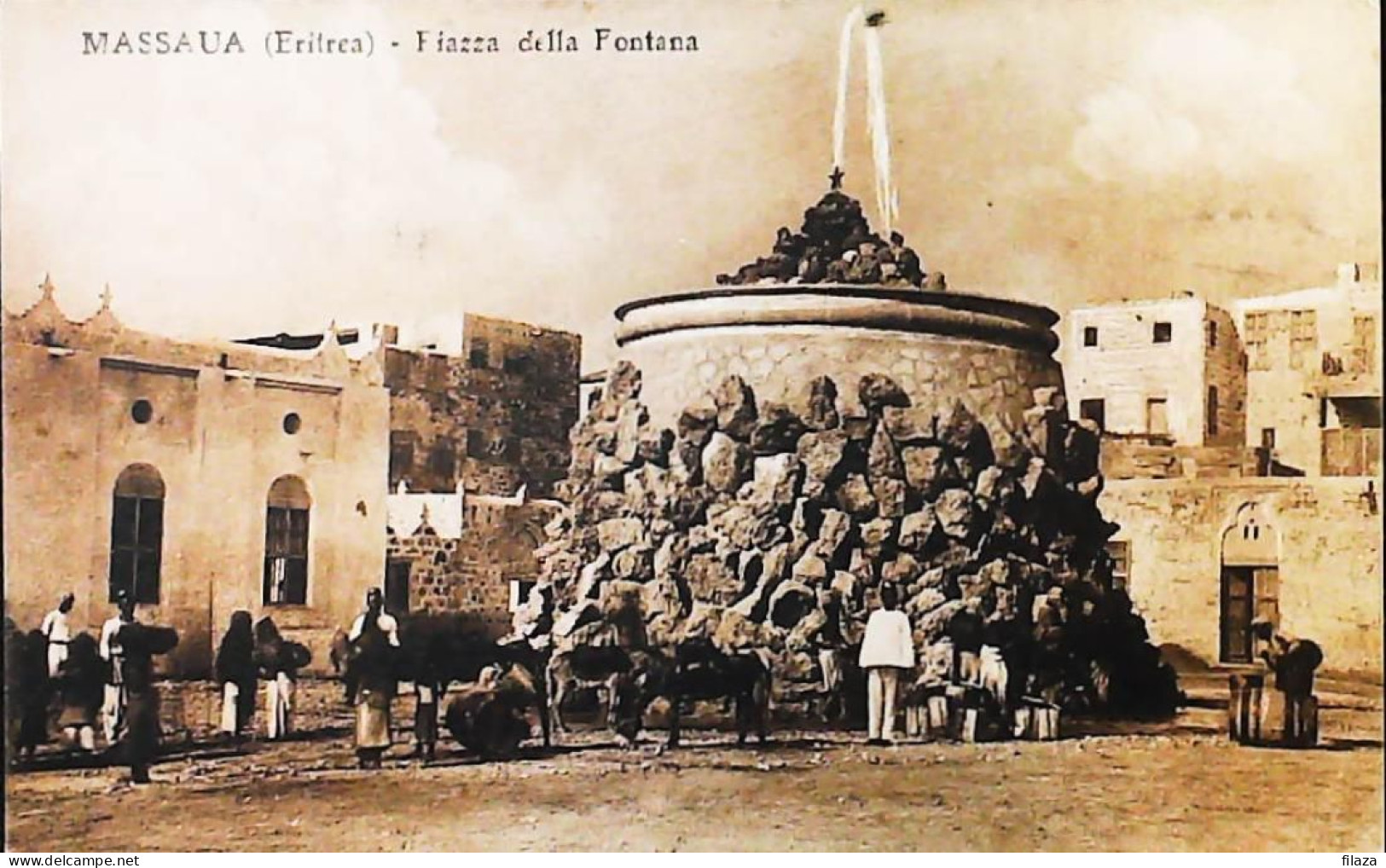 ITALIA - COLONIE ERITREA Cartolina Da MASSAUA 1924 (PIROSCAFO)  - S6370 - Eritrea