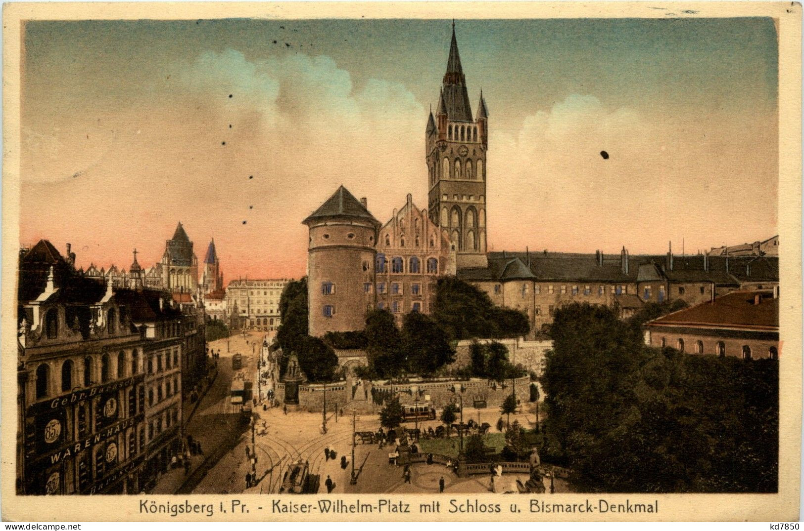 Königsberg - Kasier Wilhelm Platz - Ostpreussen